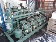 Агрегатная стойка на базе bitzer 4ec-4. 2