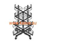 Стеллаж СКБ 12-0,5-30 предназначен для размотки бухт кабеля диаметром до 500 мм и массой до 30 кг.