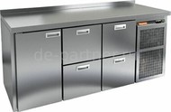 СТОЛ С МОРОЗИЛЬНЫМ ШКАФОМ HICOLD BN 122 BR2 BT