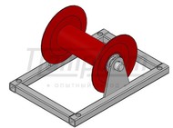 Прямой стандартный кабельный ролик РПК 150